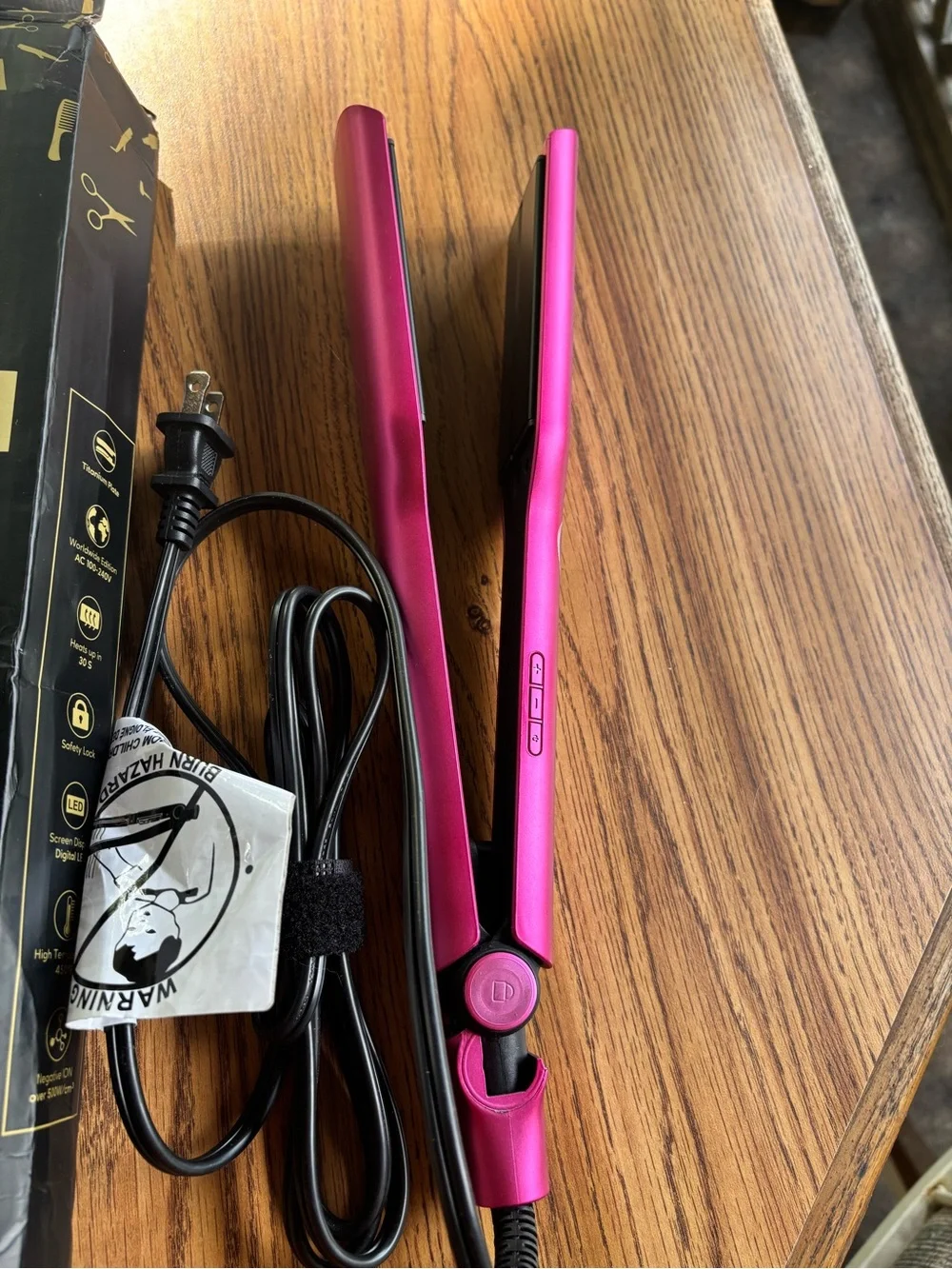 Wavytalk pink flat